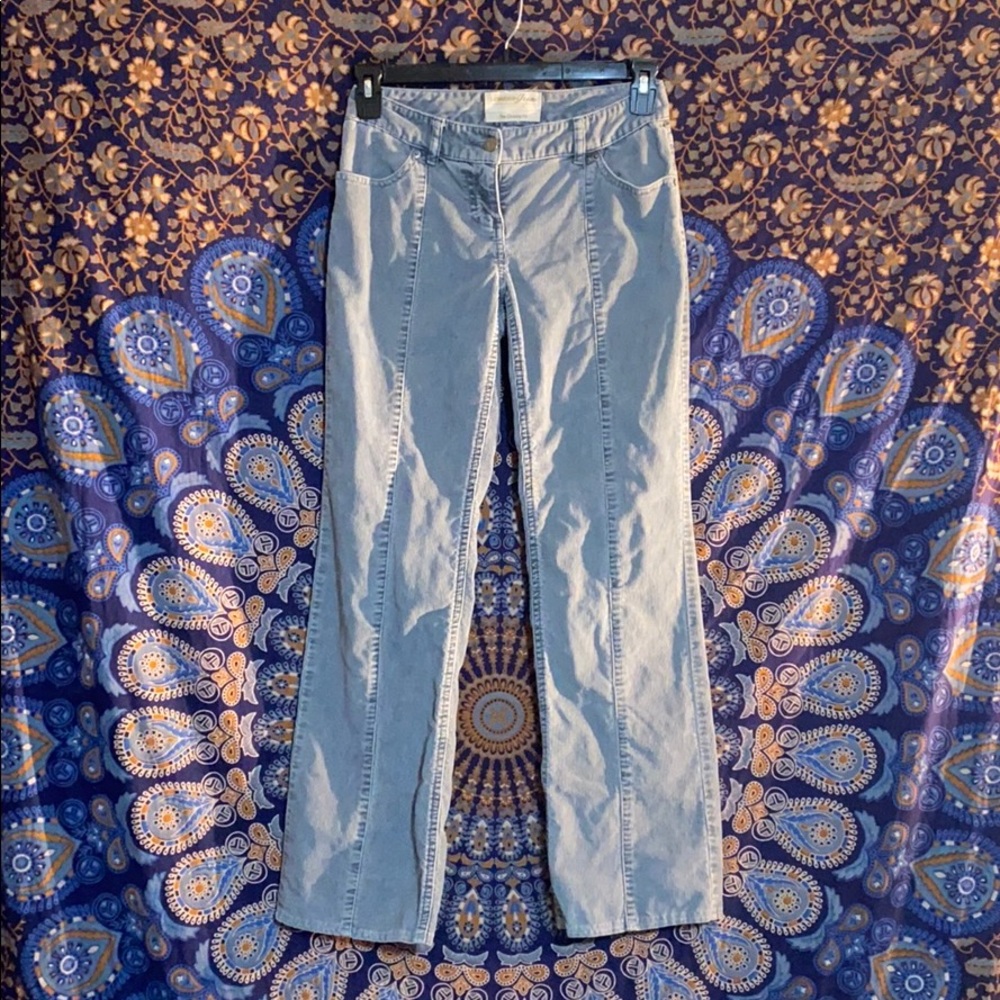 grey bootcut jeans